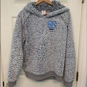 Victoria’s Secret Pink UNC Sherpa Hoodie